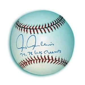  Chris Chambliss Signed Major League Baseball   77 78 WSC 