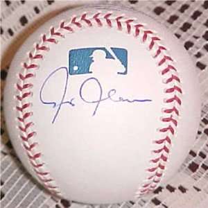  Autographed Chris Chambliss Baseball   Slugger OMLB COA 