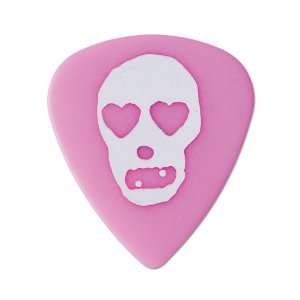  Pickboy Angel Rocks, Pink Heart Skull, Polyacetal, 1.00mm 