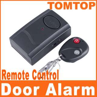 Wireless Remote Control Vibration Alarm for Door Window  