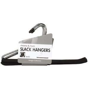  Whitmor 6100 1149 Chrome and Foam Collection Slack Hangers 