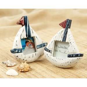  Wedding Beach Theme Handcrafted Wooden Sailboat Frames 