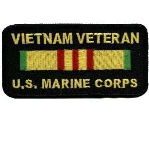   Viet Nam Veteran USMC Marine Corps Biker Patch 