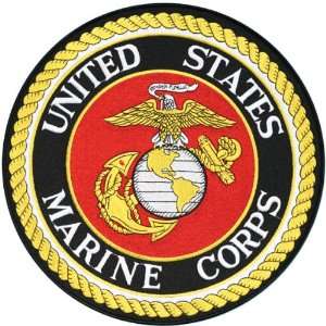  U.S. Marine Corps 10 1/2 Circle Patch Automotive