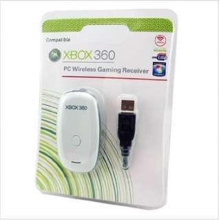 PC WIRELESS GAMING USB RECEIVER ADAPTER FOR XBOX 360 WE  
