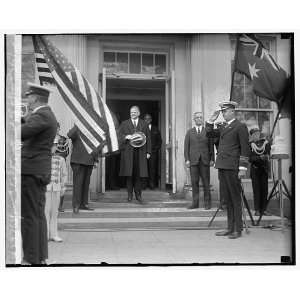   Young Australian League Band at White House, 3/7/29