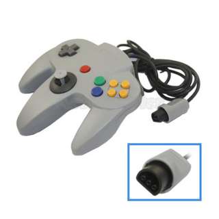 GRAY CONTROLLER GAME SYSTEM FOR NINTENDO 64 N64 NEW  