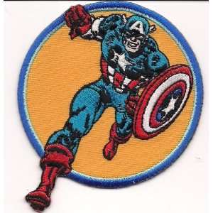  Marvel Comics Captain America Run Embroidered PATCH 