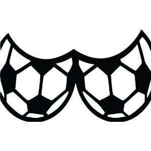 Vinyl Wall Decal   Soccer bra   selected color White   Want different 