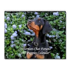   puppy calendar Puppies Wall Calendar by 