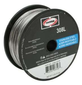 Harris 308L Stainless Steel Solid MIG Wire .025 2 lbs.  