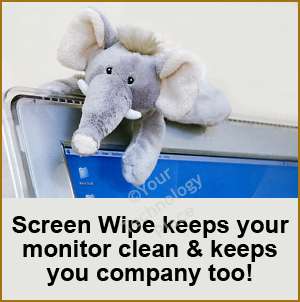 Computer Care Screen Wipes Cleaner Chamois Schnauzer  