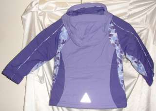 LL Bean Snowscape Parka Girls Winter Coat Jacket Size 4 New Lavender 