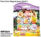 Winne the Pooh Piglet Tigger 2mm Epoxy Magnet Set 7 pc