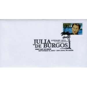  Julia de Burgos First day issue 9 14 2010 stamp with en 