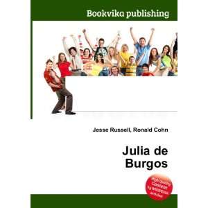 Julia de Burgos Ronald Cohn Jesse Russell  Books