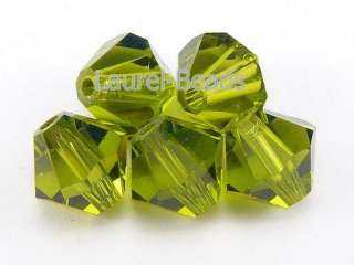 Swarovski Crystal Beads Bicone Olivine 4mm x 100 pcs  