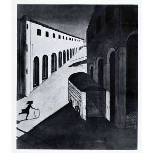   Giorgio de Chirico   Original Halftone Print
