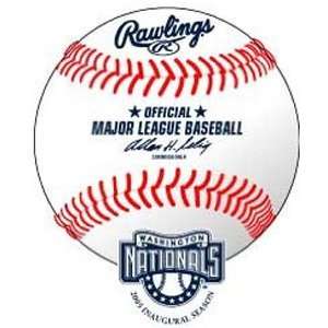 2005 Official Rawlings Washington Nationals Inaugural Season Baseball 
