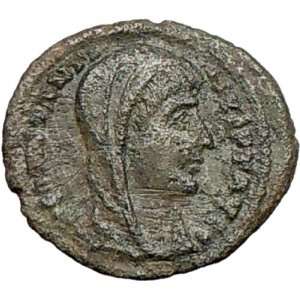 CONSTANTINE I 337AD Heaven CHARIOT Ancient Roman Coin Rare Hand of God 