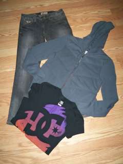 JUNIORS 3 SMALL WINTER STYLE CLOTHES LOT 30PC. ABERCROMBIE & FITCH 