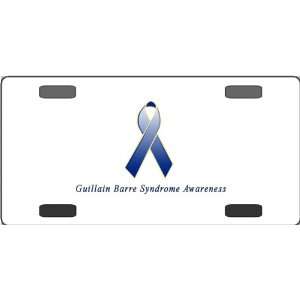 Guillain Barre Syndrome Awareness Ribbon Vanity License Plate