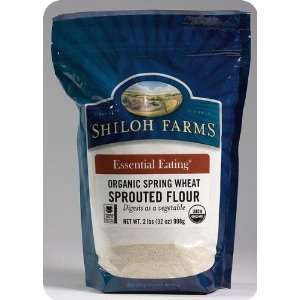 Organic Sprouted Spring Wheat Flour   6 x 5 Lb  Grocery 
