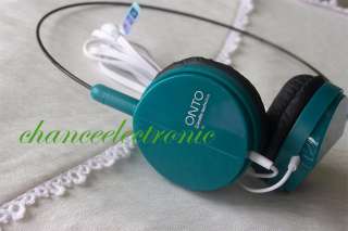 Blue ONTO Stereo Earphone Headset Computer  Mp4  