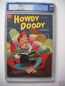 HOWDY DOODY #21 CGC 9.4 NM 53 Beautiful Dell File Copy  