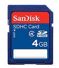 San disk 4GB SD SDHC Memory Card 4 G GB 4G Genuine  