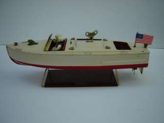 Lionel Craft # 43 Wind up Pleasure Boat 1930s  