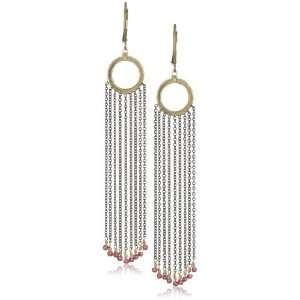 Dana Kellin Sexy Fringe with Contrasting Metal and Indian Pink Crystal 