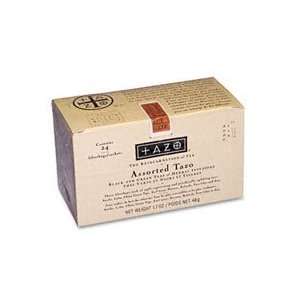 FVS153966 Tazo® Assorted Tea Bags, Three Each Flavor, 24 Tea Bags/Box