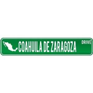  New  Coahuila De Zaragoza Drive   Sign / Signs  Mexico 