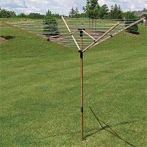  Large Deluxe Bamboo Fold Away Clothes Line