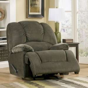    Market Square Caro Rocker Recliner in Charcoal