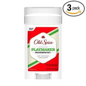 Old Spice High Endurance Invisible Solid Playmaker Anti perspirant and 
