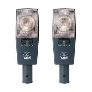 AKG C414/XLS STEREO Stereo Matched pair of C414/XLS   Condenser mics 