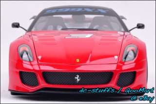 Hot Wheels 118 Ferrari 599 XX Diecast Model Car RED  