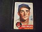 1953 Topps 101 Ted Wilks PSA 6 6035  