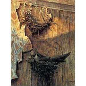  Robert Bateman   Chimney Swift on Nest