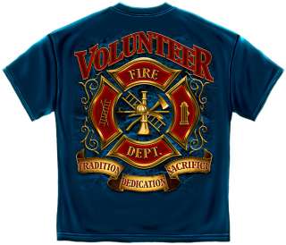   Firefighter T Shirt Tradition Dedication Sacrifice Firemen EMT EMS