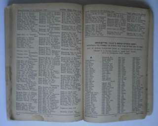 RARE Book of 60000 SURVIVORS Holocaust Jewish WWII 1946  