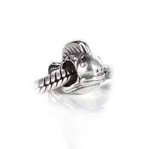 Bling Jewelry 925 Sterling Silver Fish Animal Pisces Zodiac Bead 