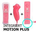 2IN1 MOTIONPLUS MOTION PLUS+ REMOTE WIIMOTE CONTROLLER NUNCHUK 