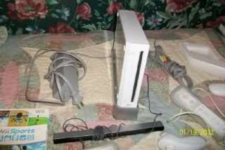 2006 Wii GAME SYSTEM,ACCESSORES,& 9 GAMES 2 CONTROLLERS  