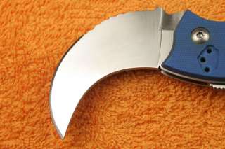 New NAVY G10 Handle 440C Stainless Steel Folding Knife K 635  