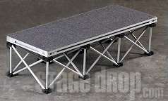 IntelliStage 12x8x16 Carpeted Portable Stage System   Platforms 