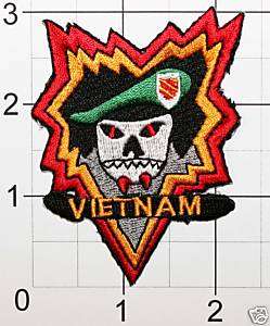 Vietnam Veteran Patch Green Beret  