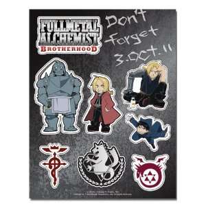 FullMetal Alchemist Brotherhood Assortment Sticker